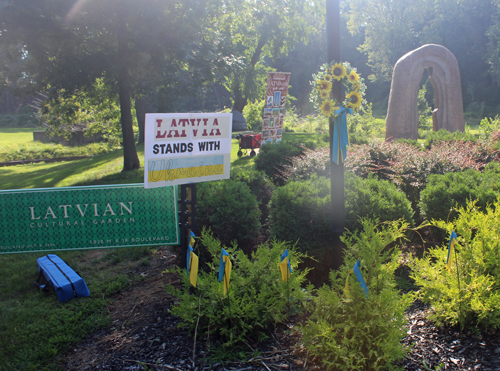 Latvian Cultural Garden on One World Day 2022